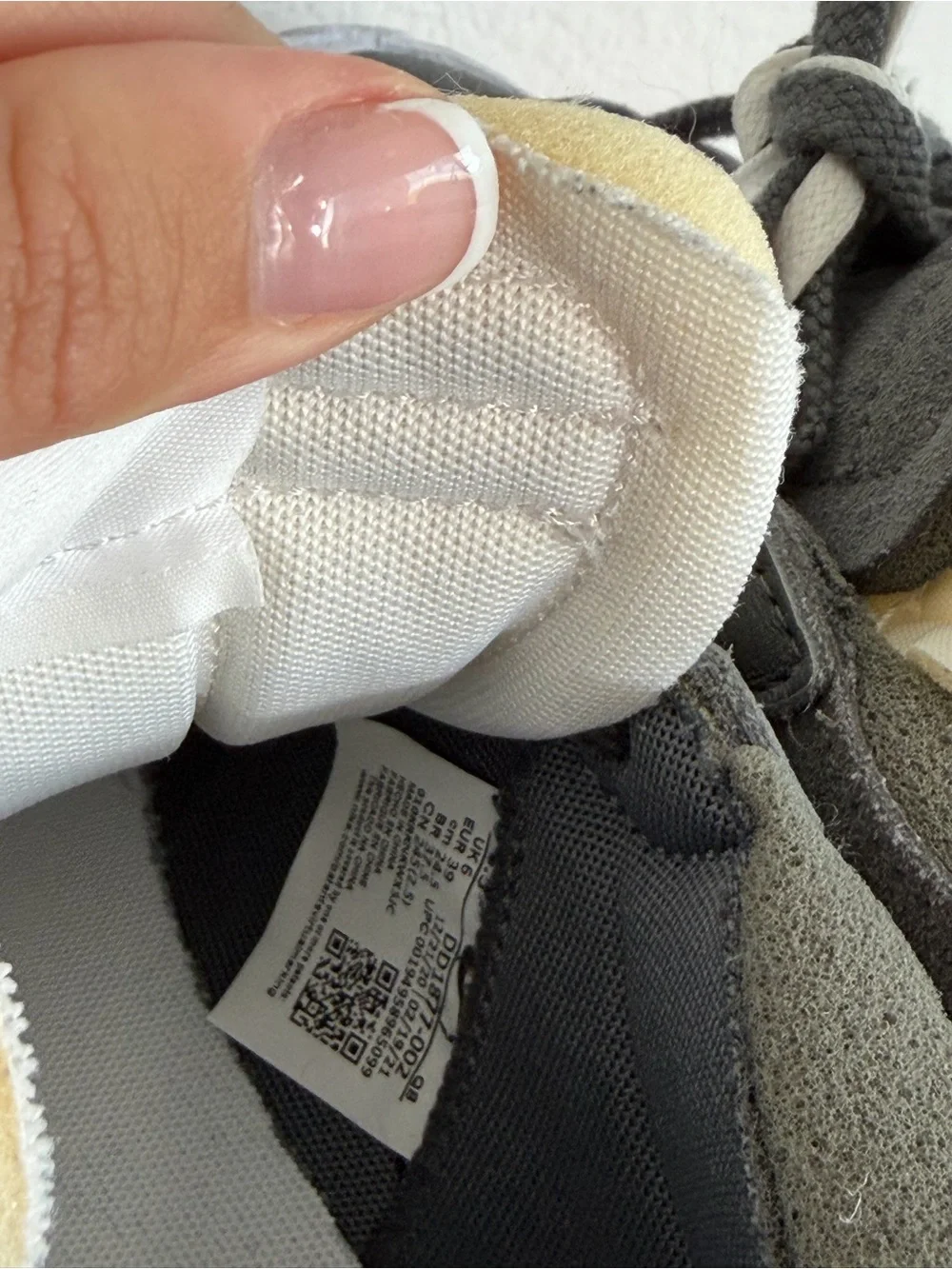 Nike Blazer Low x Sacai iron gray Sneakers